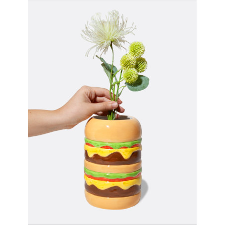 Vase Fast Food Burger