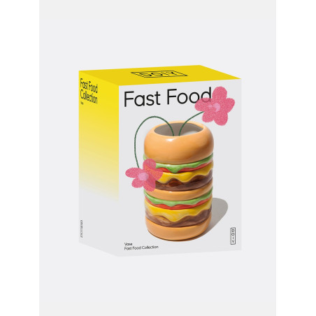 Vase Fast Food Burger