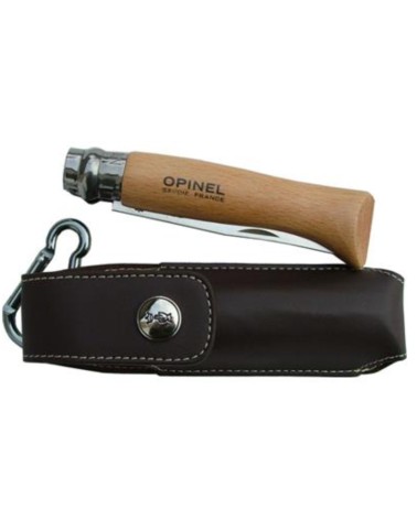 N08 Hêtre Inox +Etui