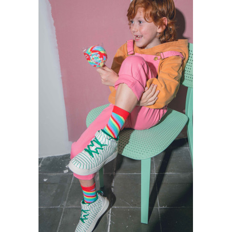 EMS, Socks, Kids, Sweet Lollipop