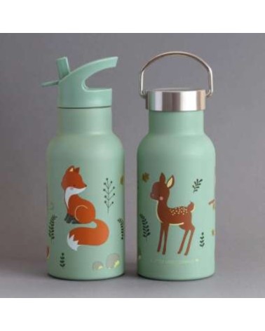 Gourde isotherme amis de la forêt