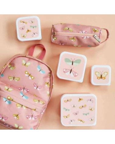 Boîte à collation papillons