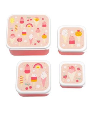 Boîte à collation crème glacée