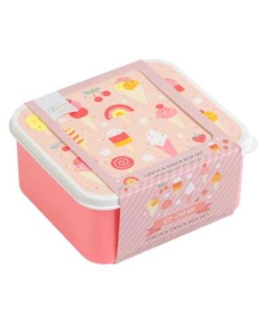 Boîte à collation crème glacée