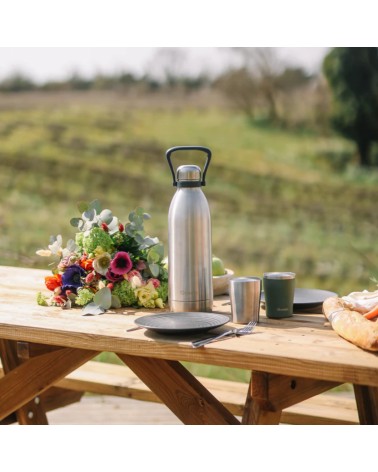 Bouteille isotherme QWETCH TITAN Inox brossé 2000ml