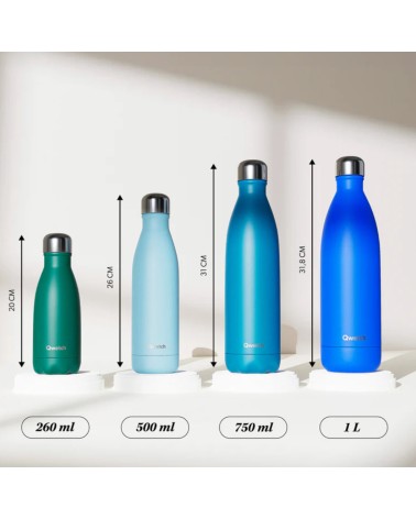 Bouteille isotherme QWETCH Anémones 750ml