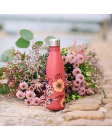 Bouteille isotherme QWETCH Anémones 750ml