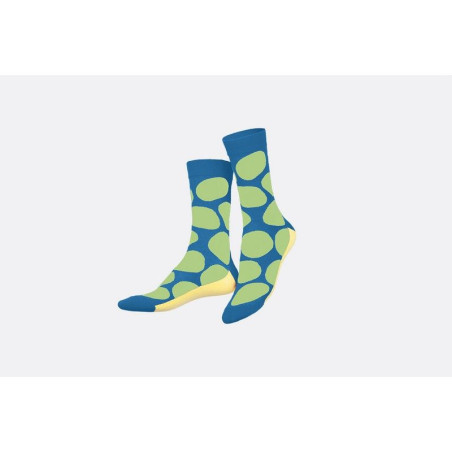 Chaussettes Fun pour adultes, Salty Chips, Blue