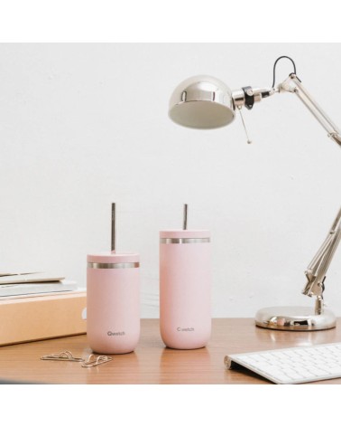 Cold cup isotherme inox - Pastel - Rose - 470ml