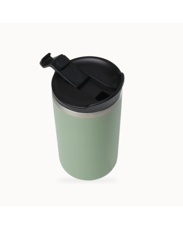 Travel mug isotherme inox - Matt - Vert tilleul - 470ml