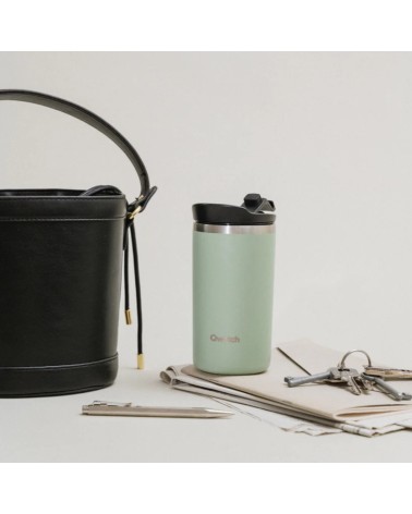 Travel mug isotherme inox - Matt - Vert tilleul - 470ml