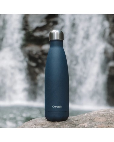 Bouteille isotherme - Granite - Bleu nuit - 750ml