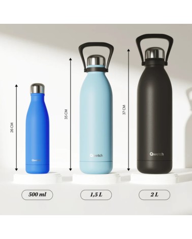 Bouteille isotherme TITAN - Pop - Jaune - 1500ml