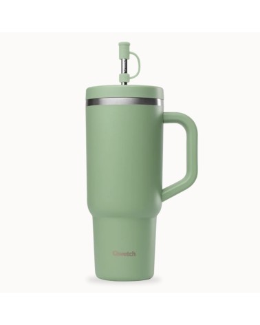 Travel cup isotherme inox - Matt - Vert tilleul - 900ml