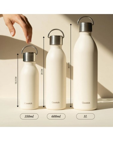 Bouteille isotherme ACTIVE - Inox brossé - 1000ml