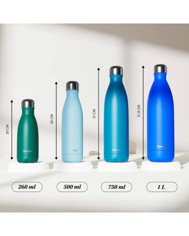 Bouteille isotherme - Matt - Lie de vin - 500ml