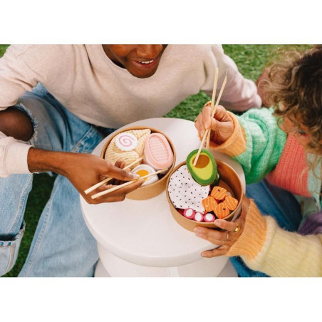 Chaussettes Fun pour adultes, Poke Bowl