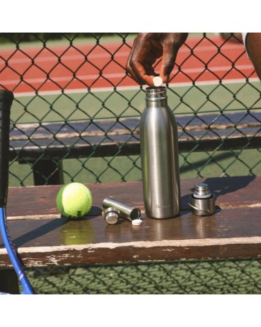 Bouteille isotherme ACTIVE - Inox - Vert Tilleul - 1000ml