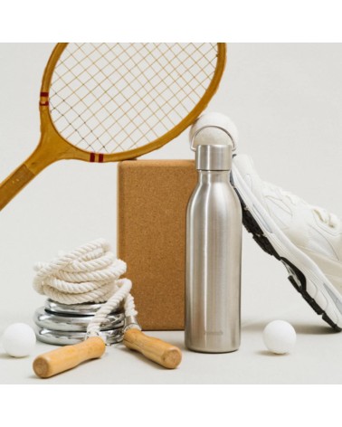 Bouteille isotherme ACTIVE - Inox - Vert Tilleul - 1000ml