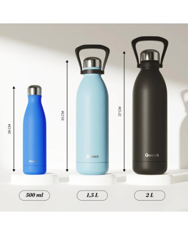Bouteille isotherme QWETCH inox TITAN - Kaki- 1500ml