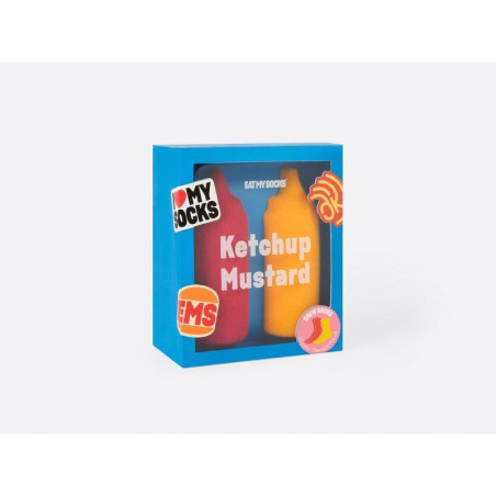 Chaussettes Fun pour adultes, Ketchup&Mustard, 2