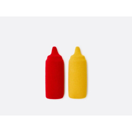 Chaussettes Fun pour adultes, Ketchup&Mustard, 2