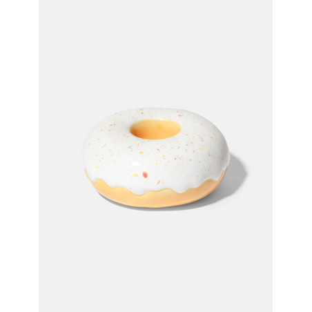 Fast Food Candle Holder Donut Pink