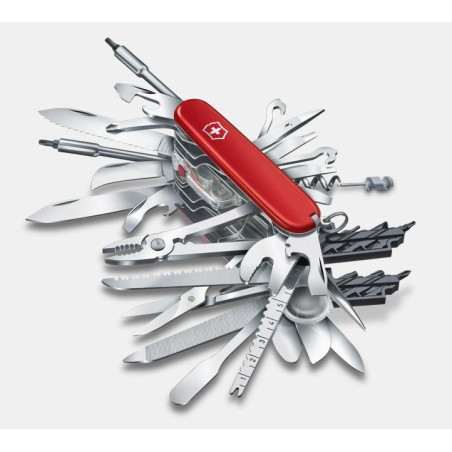 COUTEAU VICTORINOX SWISSCHAMP XXL ROUGE