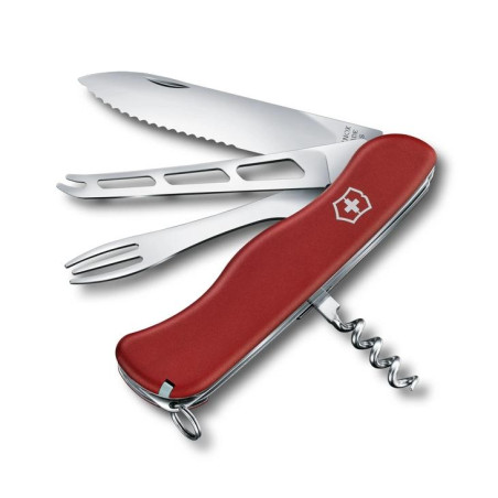 COUTEAU VICTORINOX CHEESE MASTER ROUGE