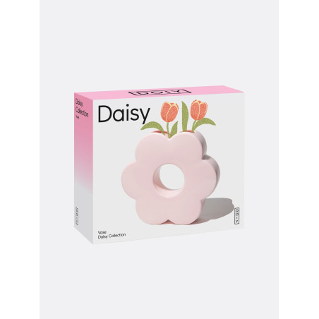 Vase, Daisy, Pink