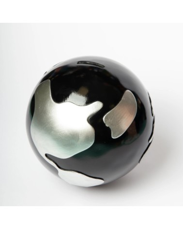 Money Bank Map Black