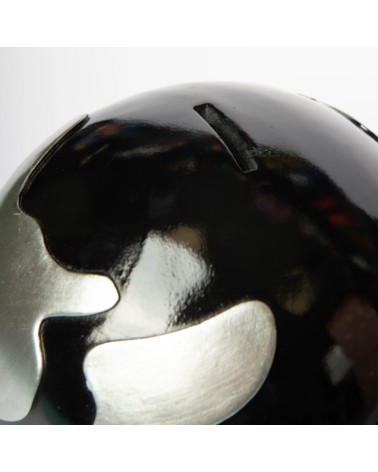 Money Bank Map Black