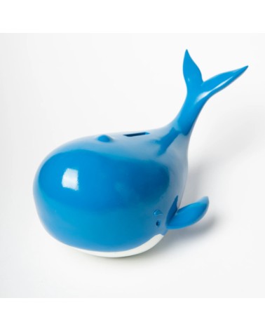 Money Bank Moby Blue
