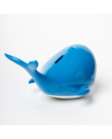 Money Bank Moby Blue