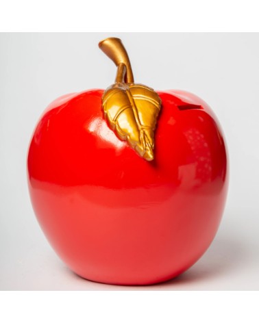 Money Bank Apple Red