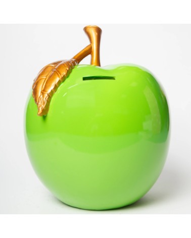 Money Bank Apple Green