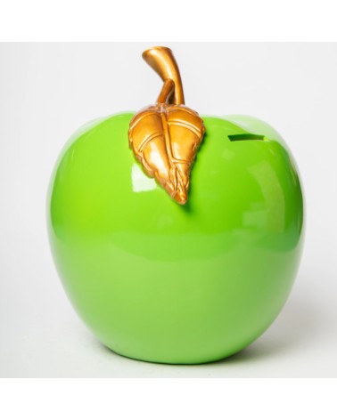 Money Bank Apple Green