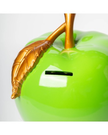 Money Bank Apple Green