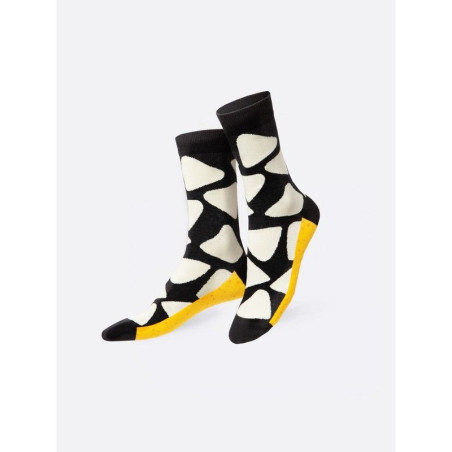 Chaussettes Fun pour adultes, Adults, Crunchy Nachos, Blac