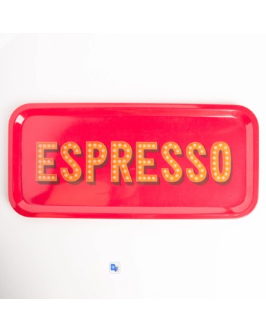 Rectangular Tray Espresso Small