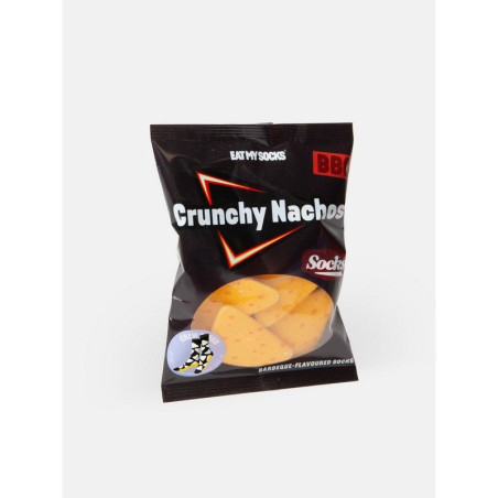 Chaussettes Fun pour adultes, Adults, Crunchy Nachos, Blac