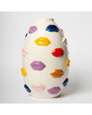 Vase Zoubizou Multicolor 22 Cm