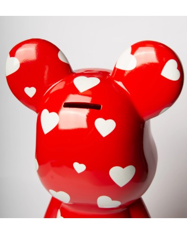 Money Bank Teddy big red