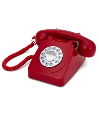 GPO 746 PUSH BUTTON RED