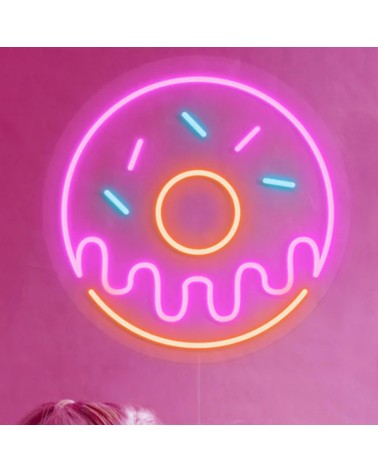 Enseigne néon DONUT