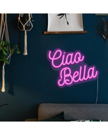 Enseigne néon SMALL CIAO BELLA