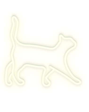 Enseigne néon SMALL CAT