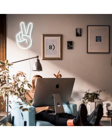 Enseigne néon SMALL VICTORY