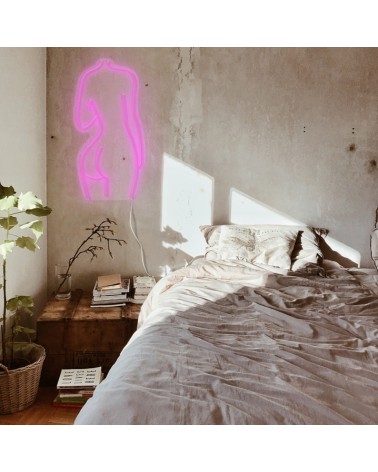 Enseigne néon MEDIUM BACK 80CM