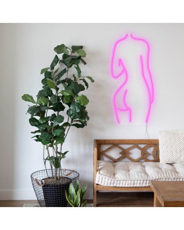 Enseigne néon MEDIUM BACK 80CM